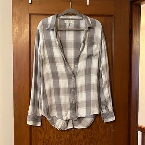 Lucky Brand Plaid Button Down